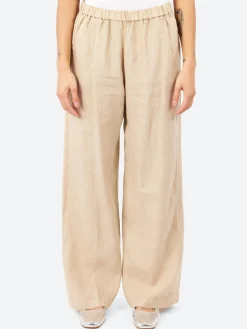 Best - Linen Trousers in Women Pants