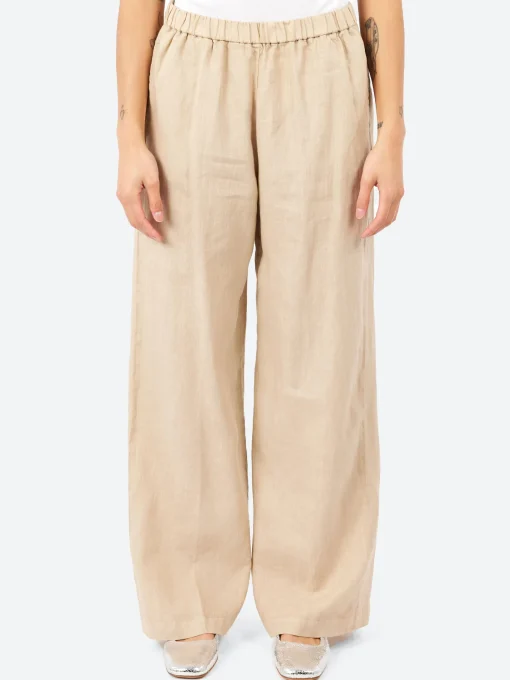 Best - Linen Trousers in Women Pants