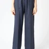 Outlet - Linen Trousers in Women Pants