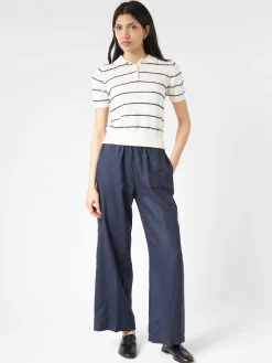 Outlet - Linen Trousers in Women Pants