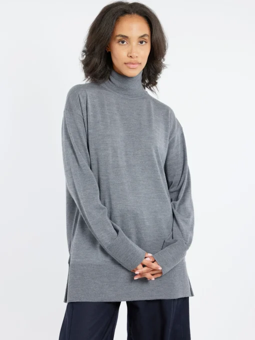 Sale - Merino Wool Turtleneck in Women Tops & Blouses | Knitwear
