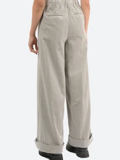 Clearance - Pantalone Mod.0139 in Cemento Women Pants