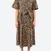 Online - Tie Waist Dress in Women Dresses