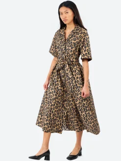 Online - Tie Waist Dress in Women Dresses