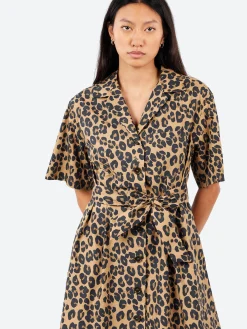 Online - Tie Waist Dress in Women Dresses