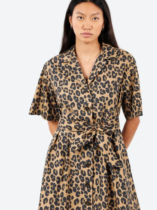 Online - Tie Waist Dress in Women Dresses