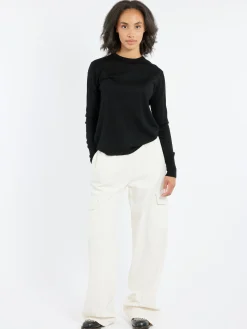 New - Wide Corduroy Trousers in Women Pants