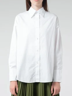 Fashion - Bernarda Shirt in White Women Tops & Blouses | Button-Ups