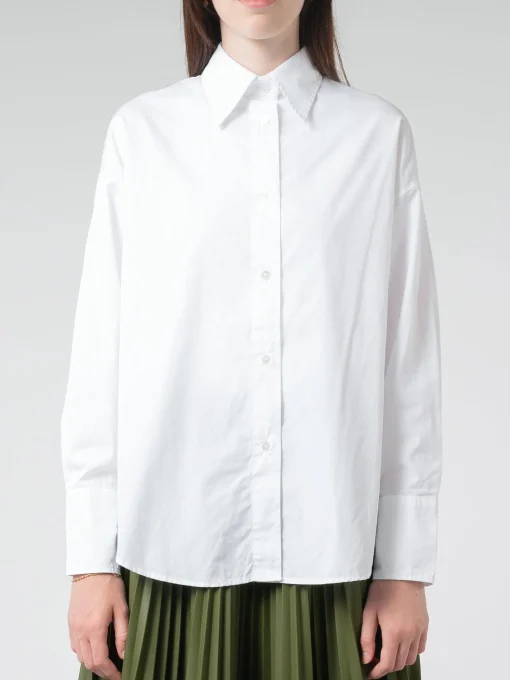 Fashion - Bernarda Shirt in White Women Tops & Blouses | Button-Ups