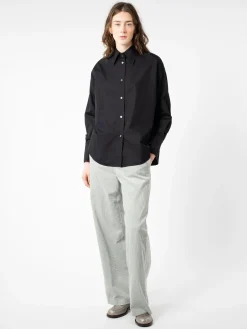 Fashion - Bernarda Shirt in Black Women Tops & Blouses | Button-Ups