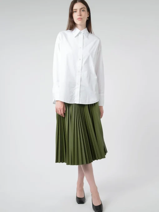 Fashion - Bernarda Shirt in White Women Tops & Blouses | Button-Ups