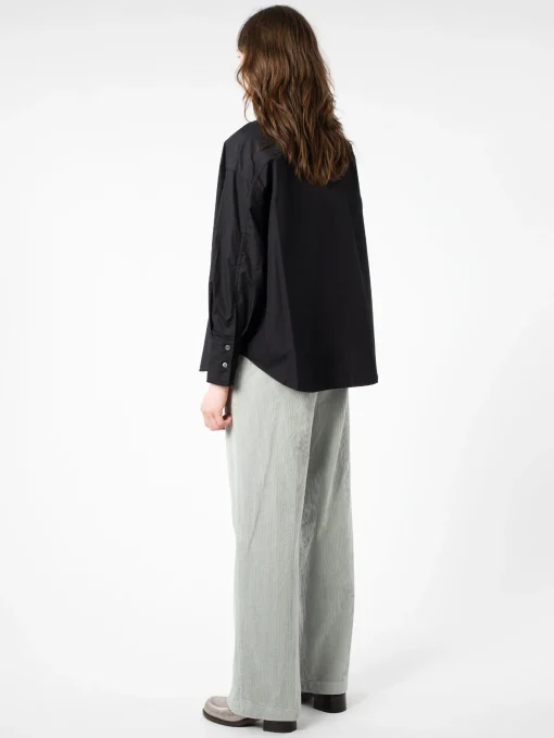 Fashion - Bernarda Shirt in Black Women Tops & Blouses | Button-Ups