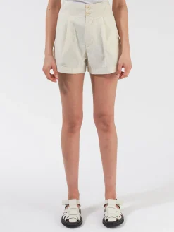 New - Curtis Short in Ecru Women Shorts