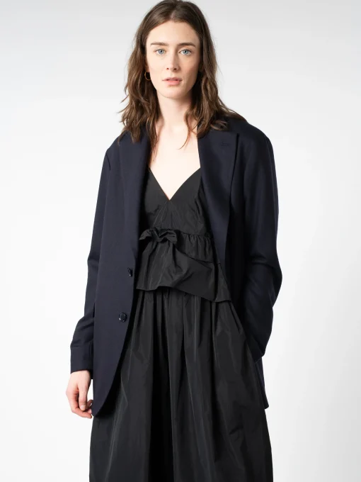 Hot - Gala Blazer in Navy Women Outerwear | Blazers