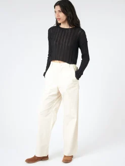 Discount - Ida Pant in Avorio Women Pants