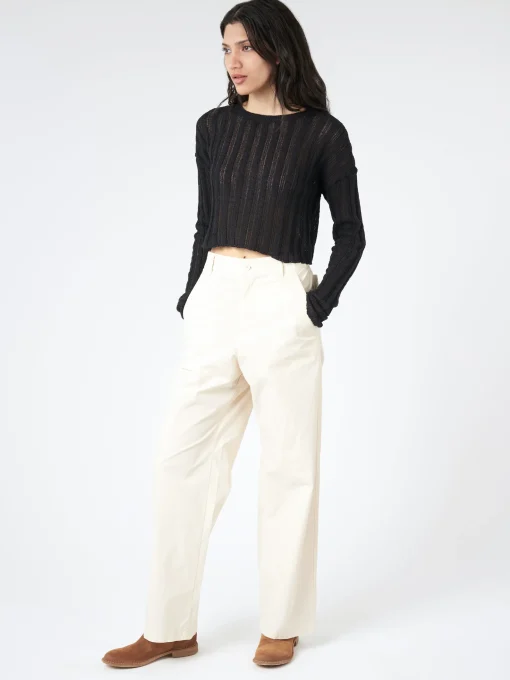 Discount - Ida Pant in Avorio Women Pants