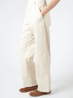 Discount - Ida Pant in Avorio Women Pants