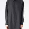 Hot - Lela Shirt in Nero Women Tops & Blouses