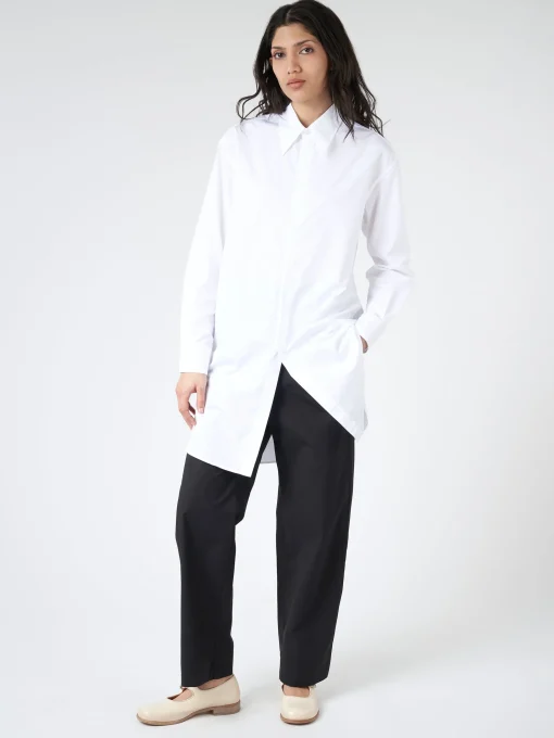 Sale - Lela Shirt in Bianco Women Tops & Blouses