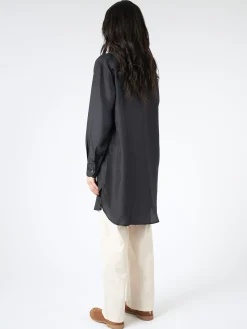 Hot - Lela Shirt in Nero Women Tops & Blouses