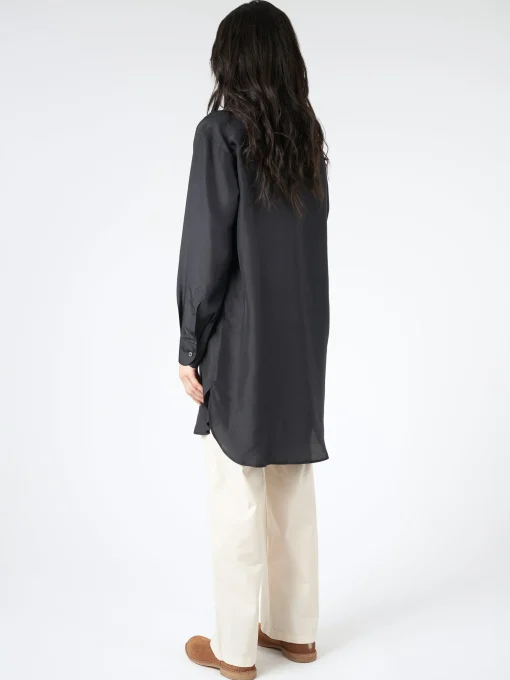 Hot - Lela Shirt in Nero Women Tops & Blouses