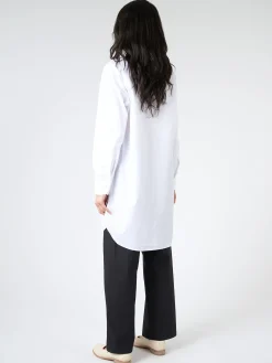 Sale - Lela Shirt in Bianco Women Tops & Blouses