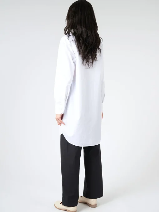 Sale - Lela Shirt in Bianco Women Tops & Blouses