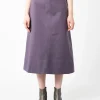 Clearance - Odessa Skirt in Purple Women Skirts
