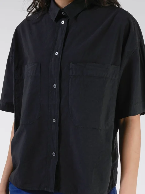 Discount - Priscilla Shirt in Black Women Tops & Blouses | Button-Ups