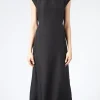 Clearance - Tessa Dress in Nero Women Overalls & Jumpsuits | Dresses