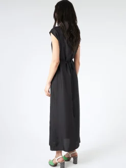Clearance - Tessa Dress in Nero Women Overalls & Jumpsuits | Dresses