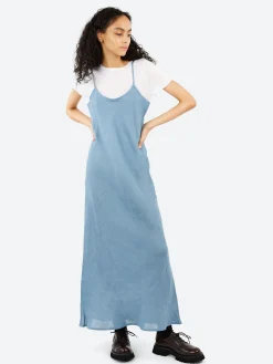 Online - Dydine Dress in Truss Blue Women Dresses