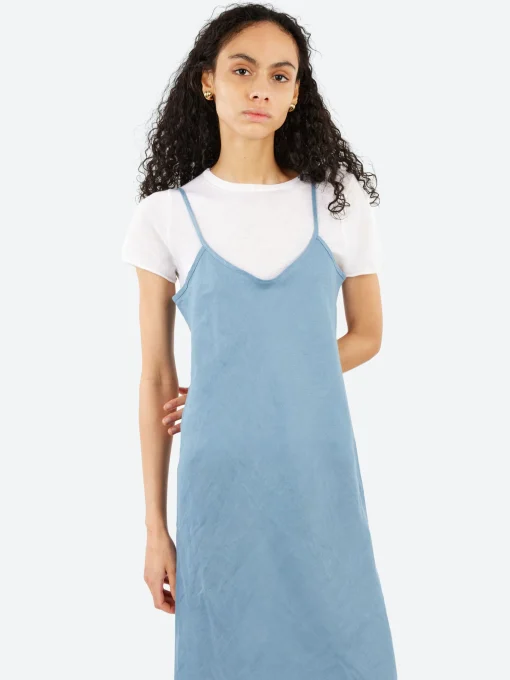 Online - Dydine Dress in Truss Blue Women Dresses