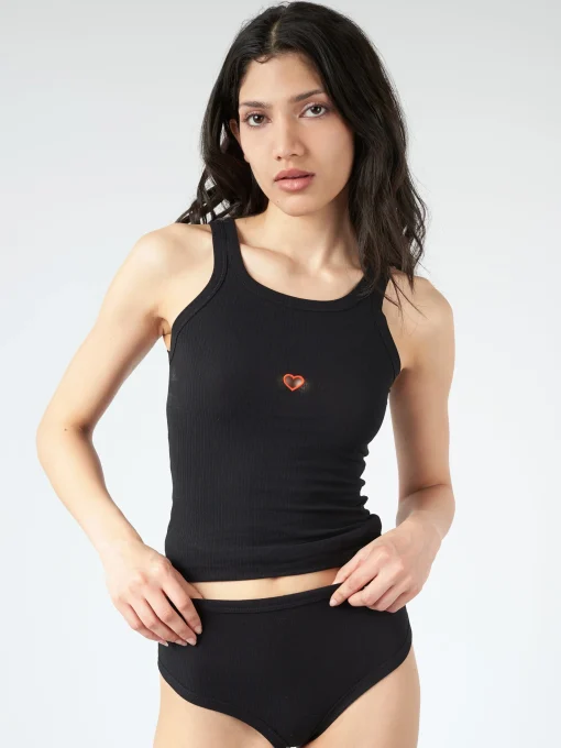 Clearance - Heart Highwaist Bell Pants in Women Intimates