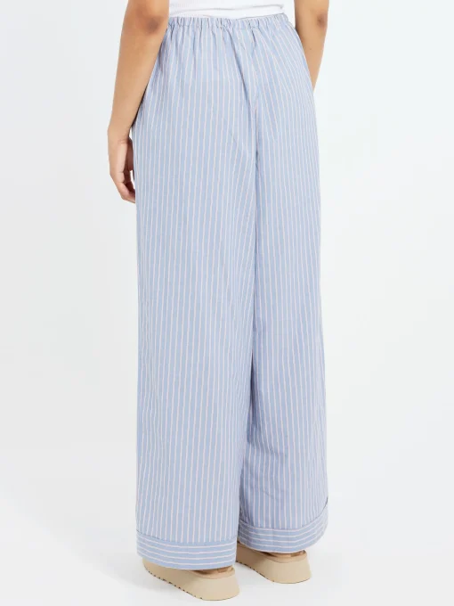 Clearance - Limber Pants in Red Blue Stripe Women Pants
