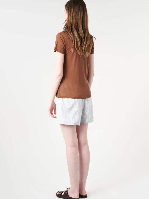 Best - Lyocell Tee Shirt in Women Tops & Blouses | T-Shirts
