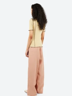 Hot - Omato 3/4 Tee in Hen Yellow Women Tops & Blouses | T-Shirts