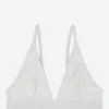 Fashion - Triangle Bra in Grey Melange Women Intimates