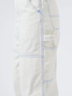 Best - Double Knee Painter Pants in Off White Women Pants