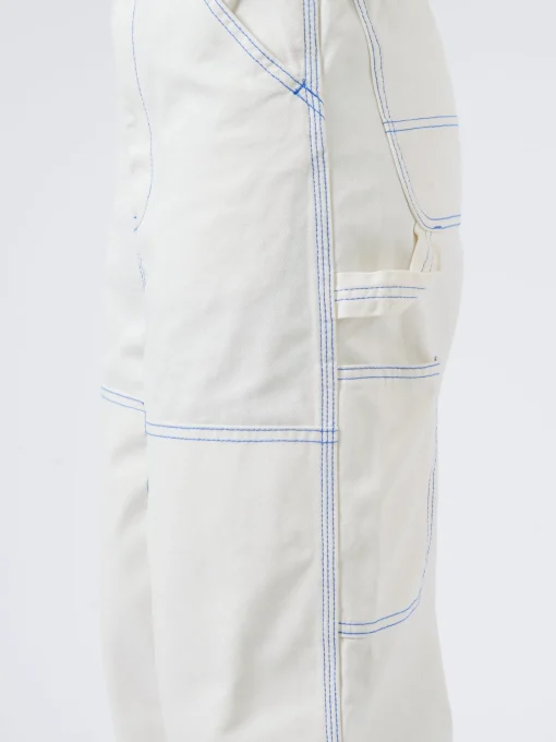 Best - Double Knee Painter Pants in Off White Women Pants