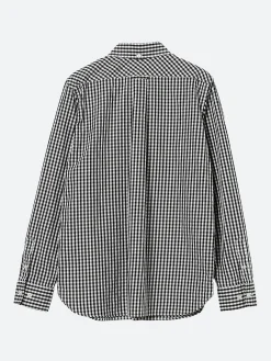 Clearance - Gingham B.D. Shirt in Black Women Tops & Blouses | Button-Ups
