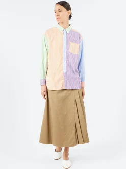 Hot - Pleated Wrap Skirt in Women Skirts