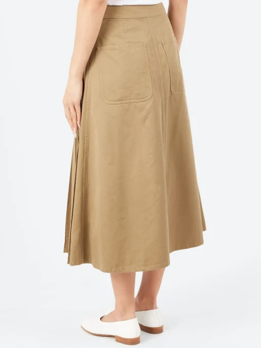 Hot - Pleated Wrap Skirt in Women Skirts