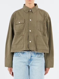 New - Short Coverall Jacket in Women Outerwear