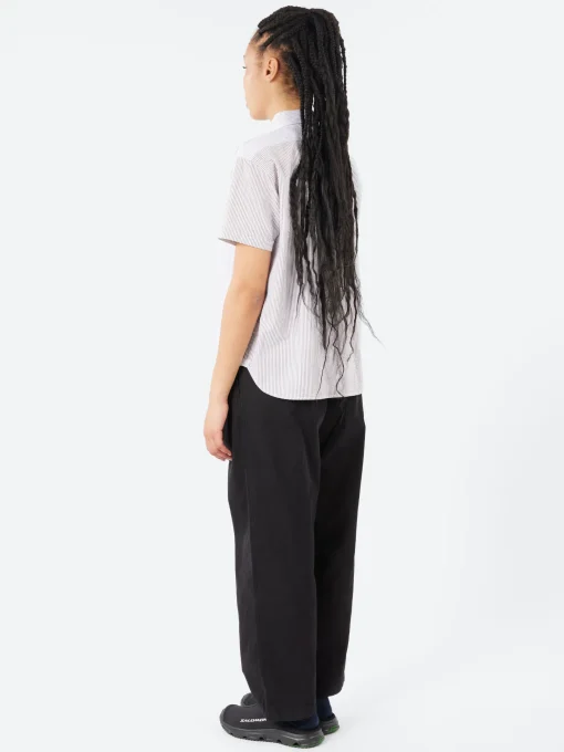 New - Short Sleeve Button Down Shirt in Women Tops & Blouses | Button-Ups