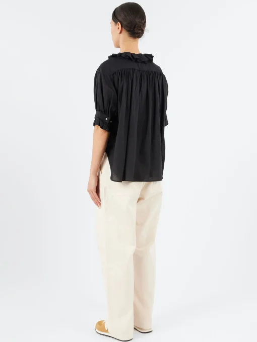 Clearance - S/S Frill Shirt in Women Tops & Blouses