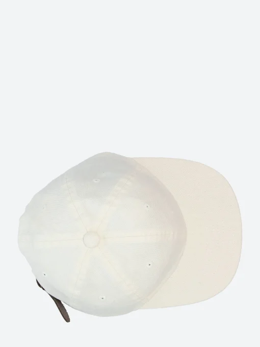 Fashion - 6 Panel Cap in Ivory Hats