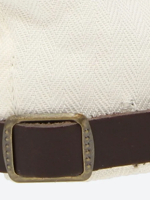 Fashion - 6 Panel Cap in Ivory Hats