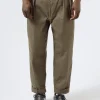Best - 2 Pleat Chino in Olive Pants