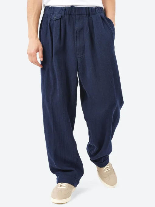 Online - 2 Pleat Relax Trousers in Pants